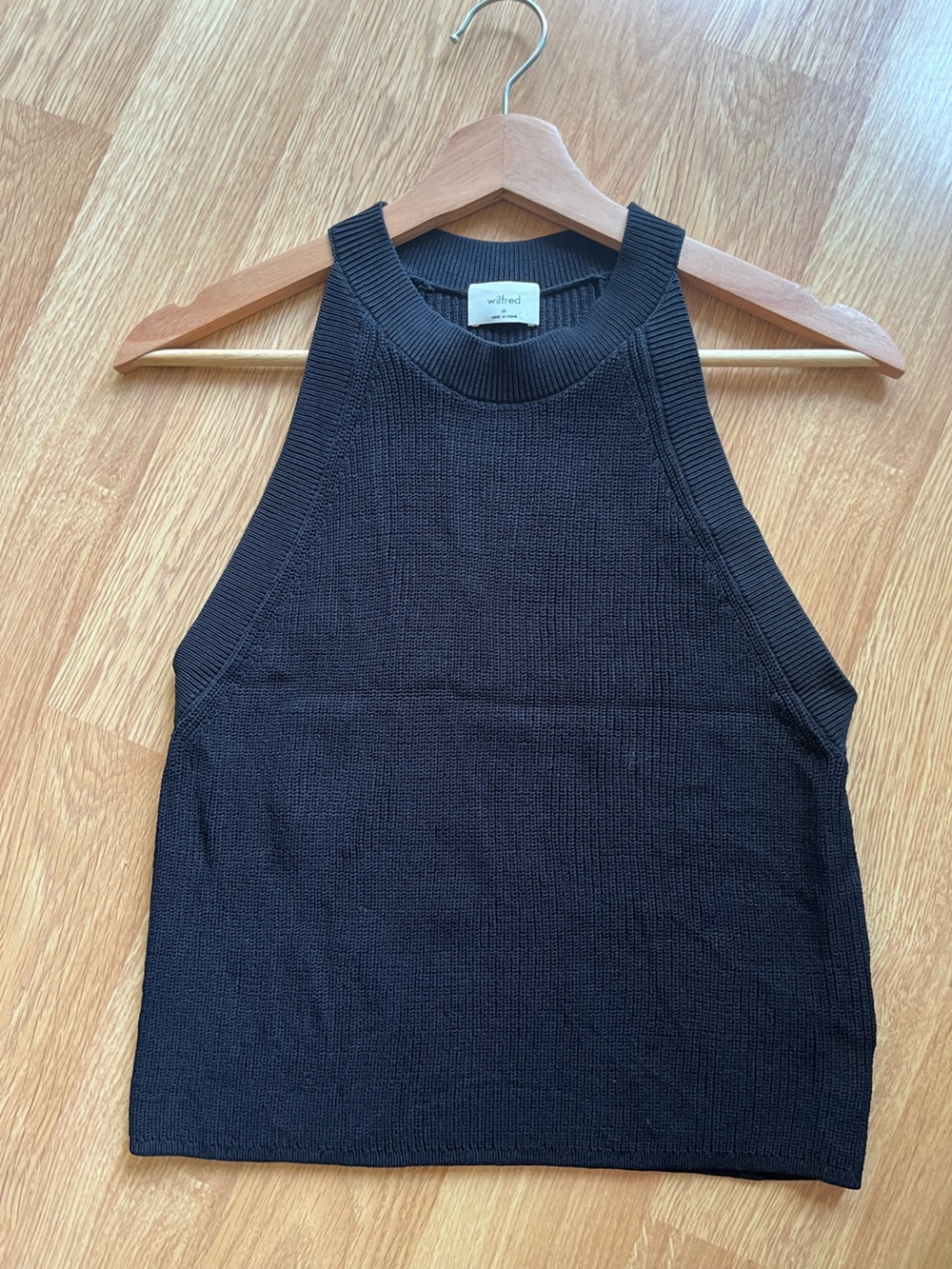 Wilfred knit tank top size M